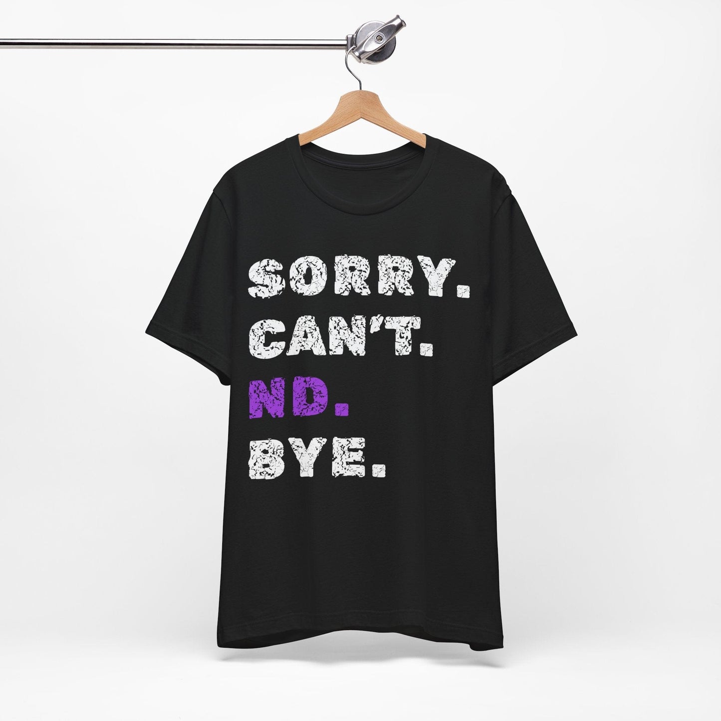 Sorry. Can't. ND. Bye.