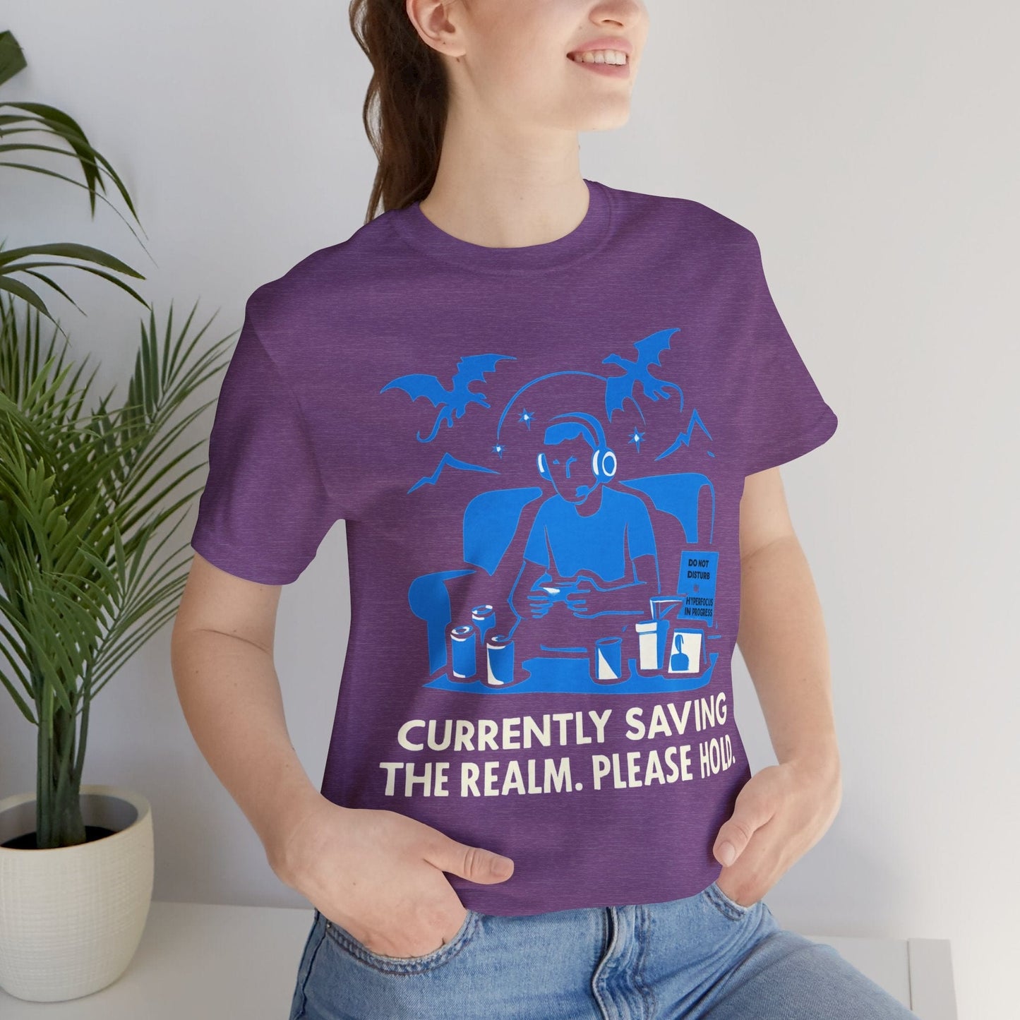 Currently Saving the Realm. Please Hold