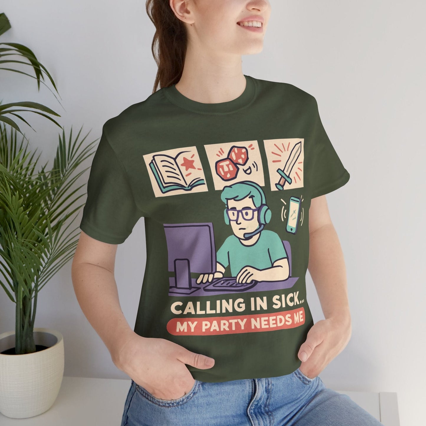 Calling In Sick... My Party Needs Me!