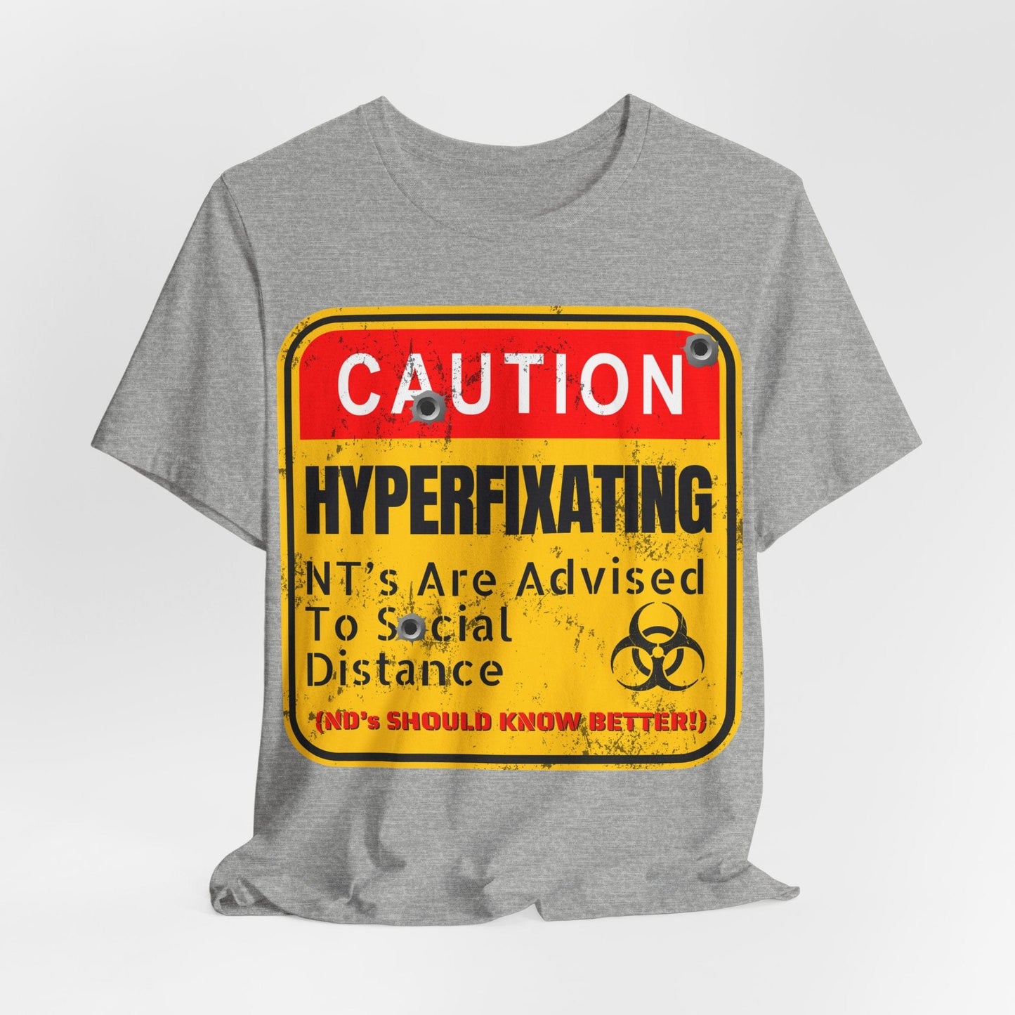 CAUTION HYPERFIXATION NT's Are Advised To Social Distance