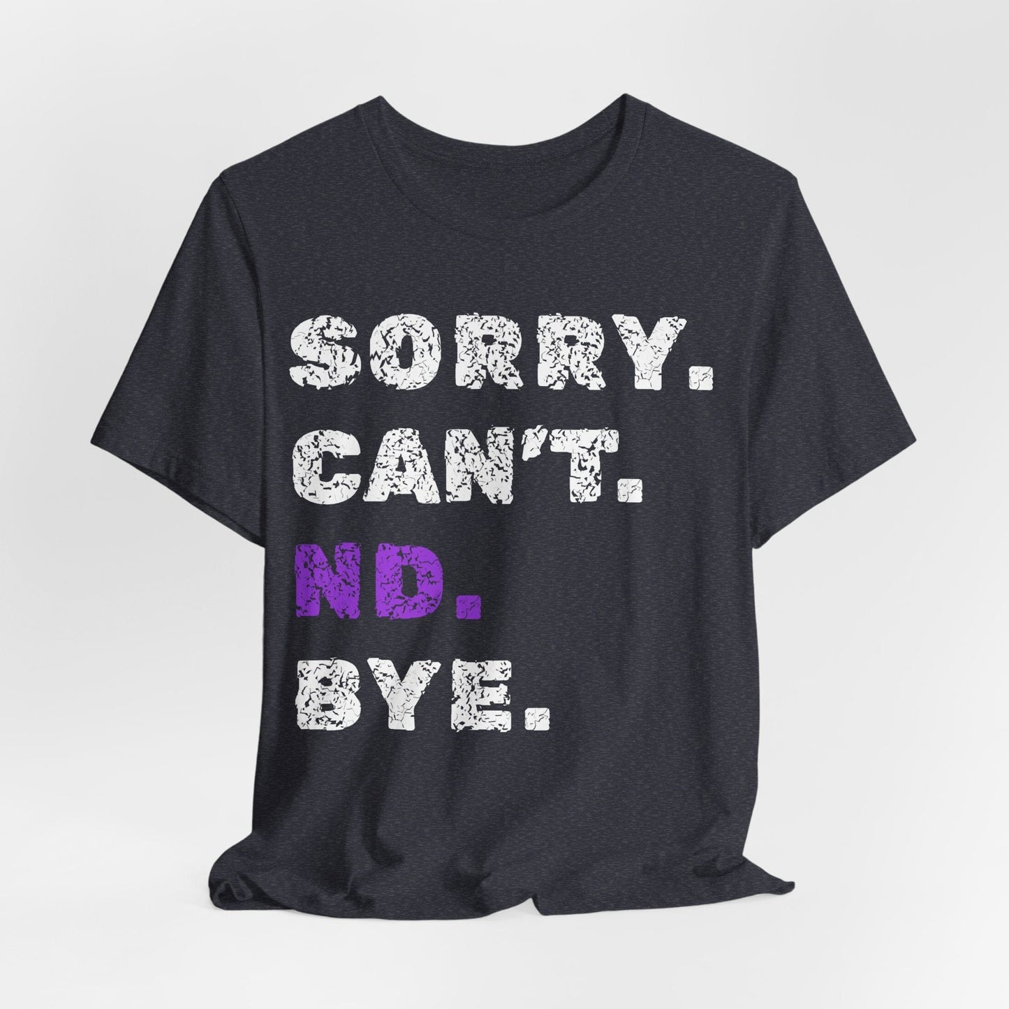 Sorry. Can't. ND. Bye.