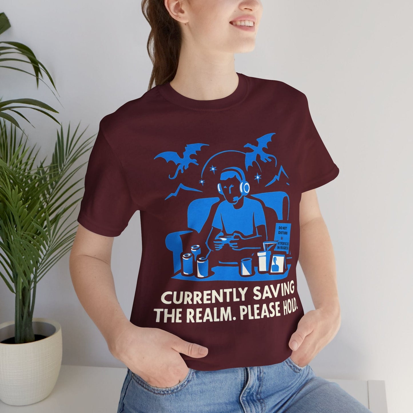 Currently Saving the Realm. Please Hold
