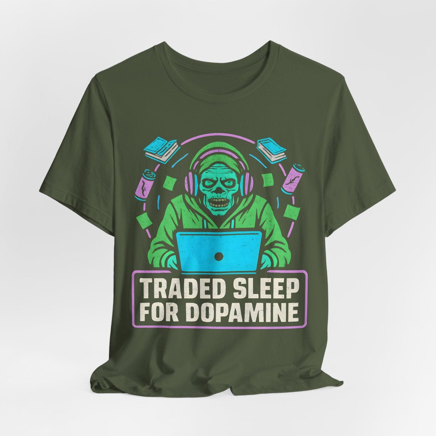 Traded Sleep For Dopamine!