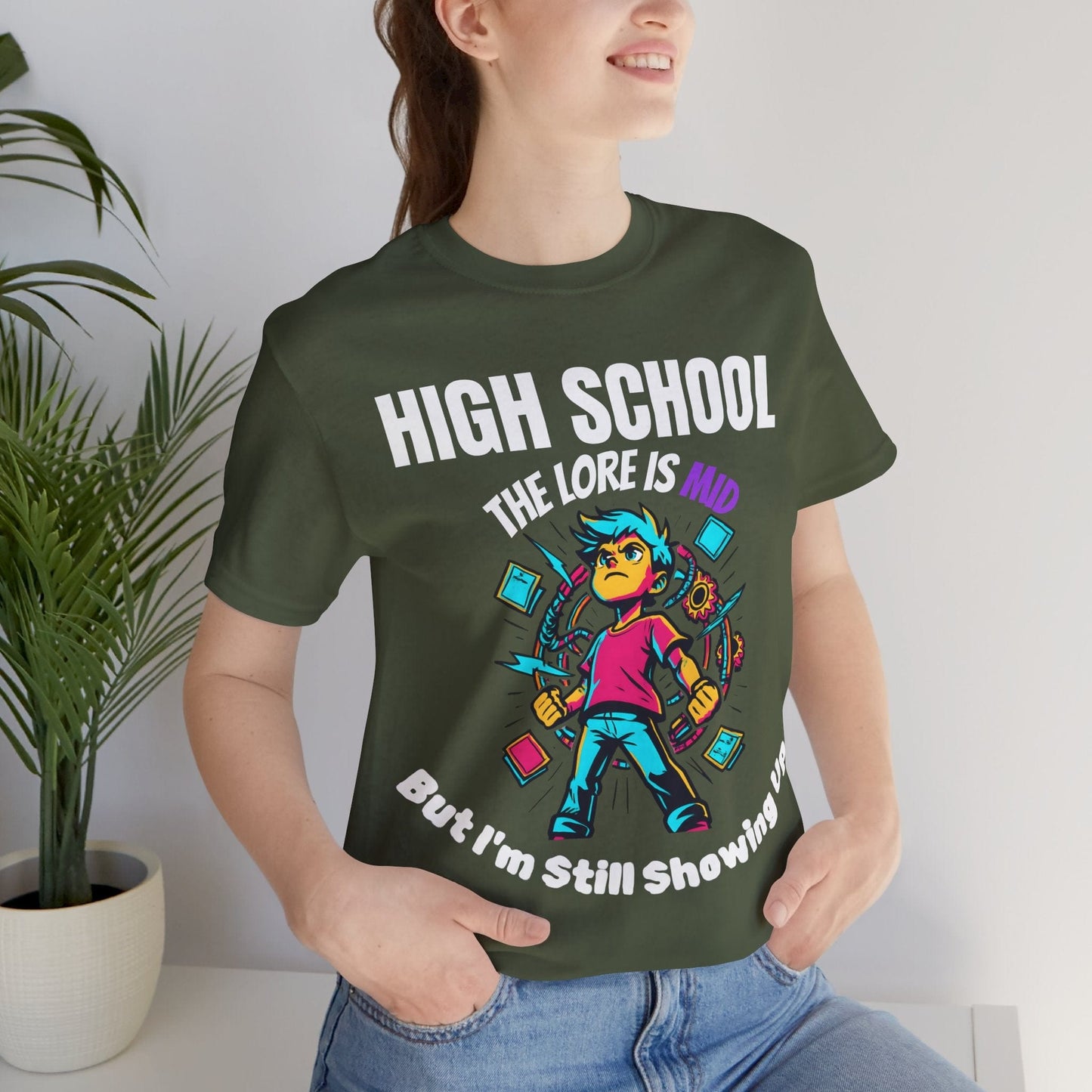 HIGH SCHOOL The Lore Is MID But I'm Still Showing Up -