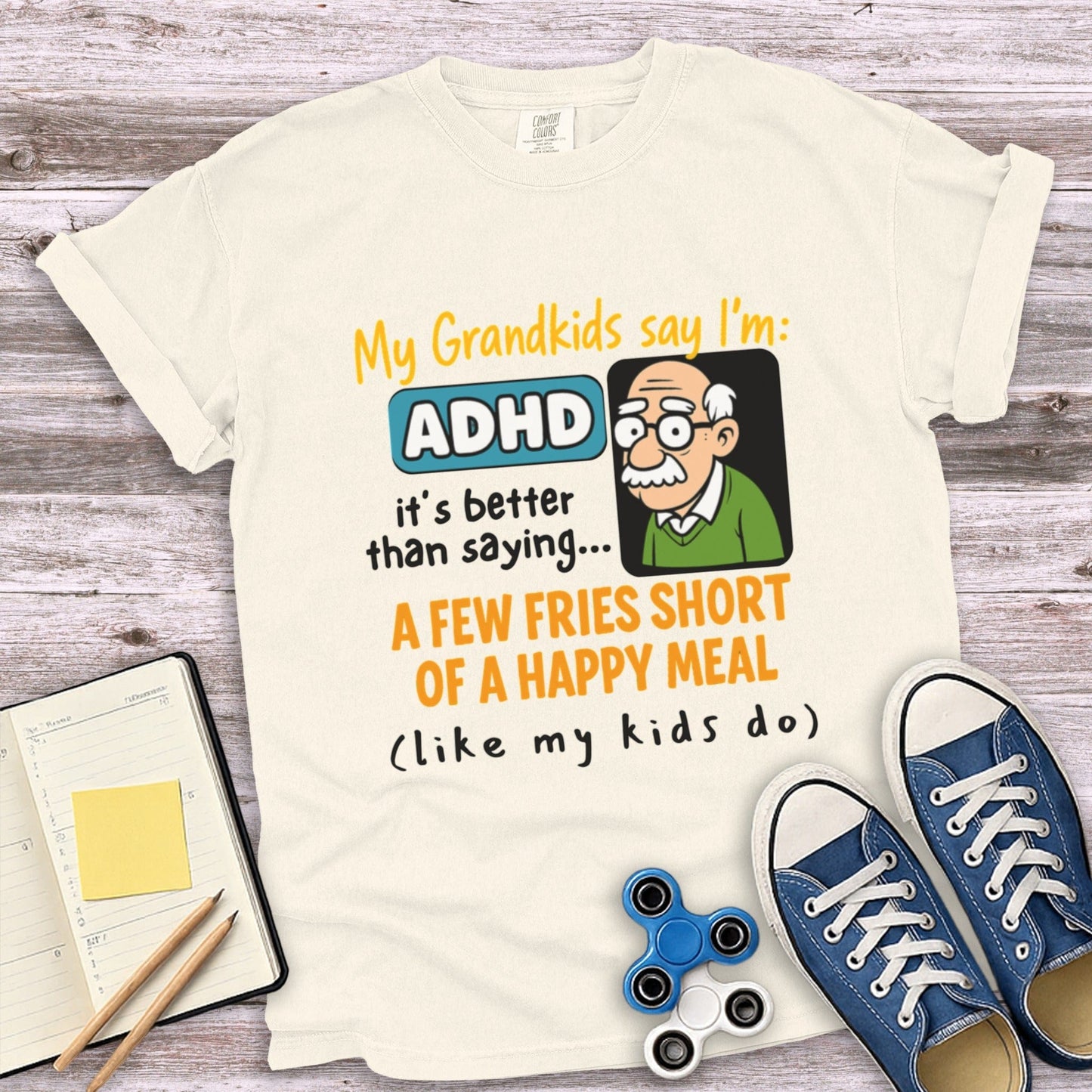 ADHD A Few Fries Short Of A Happy Meal product type