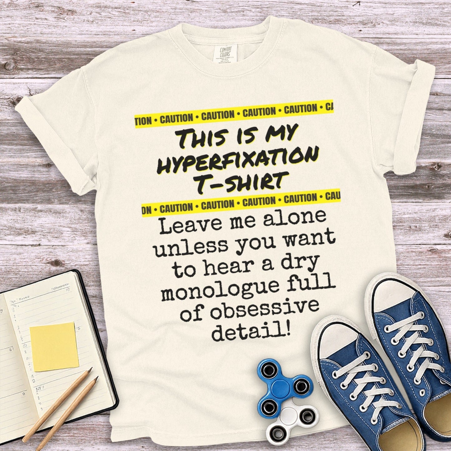 This is My Hyperfixation Funny Graphic T-shirt product