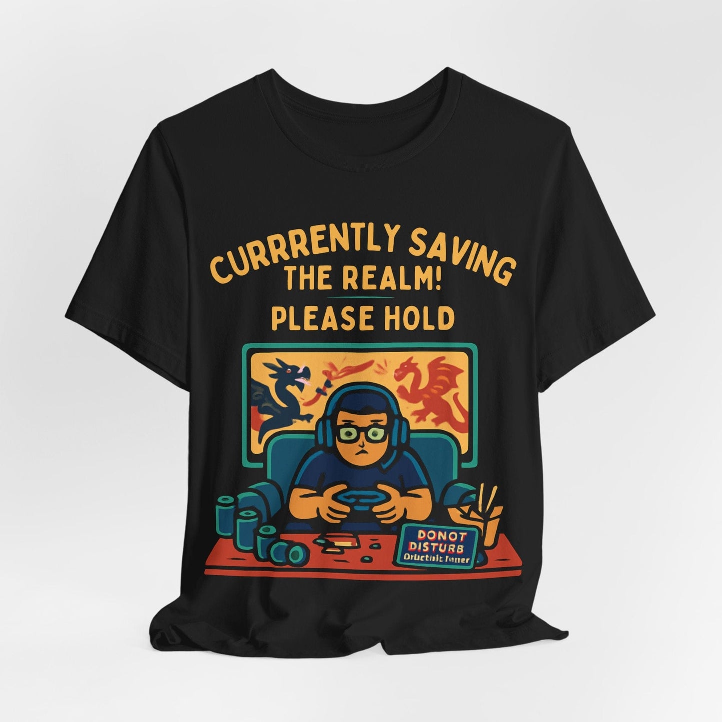 Currently Saving the Realm. Please Hold