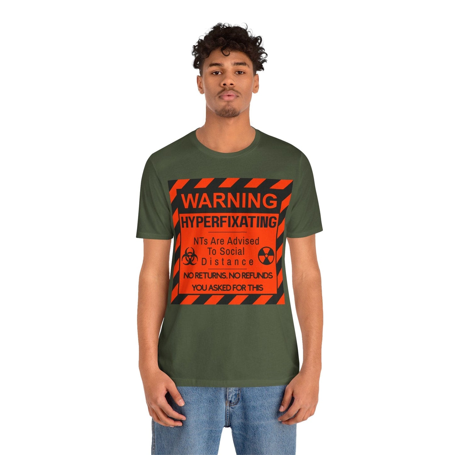 WARNING HYPERFIXATING No Returns. No Refunds