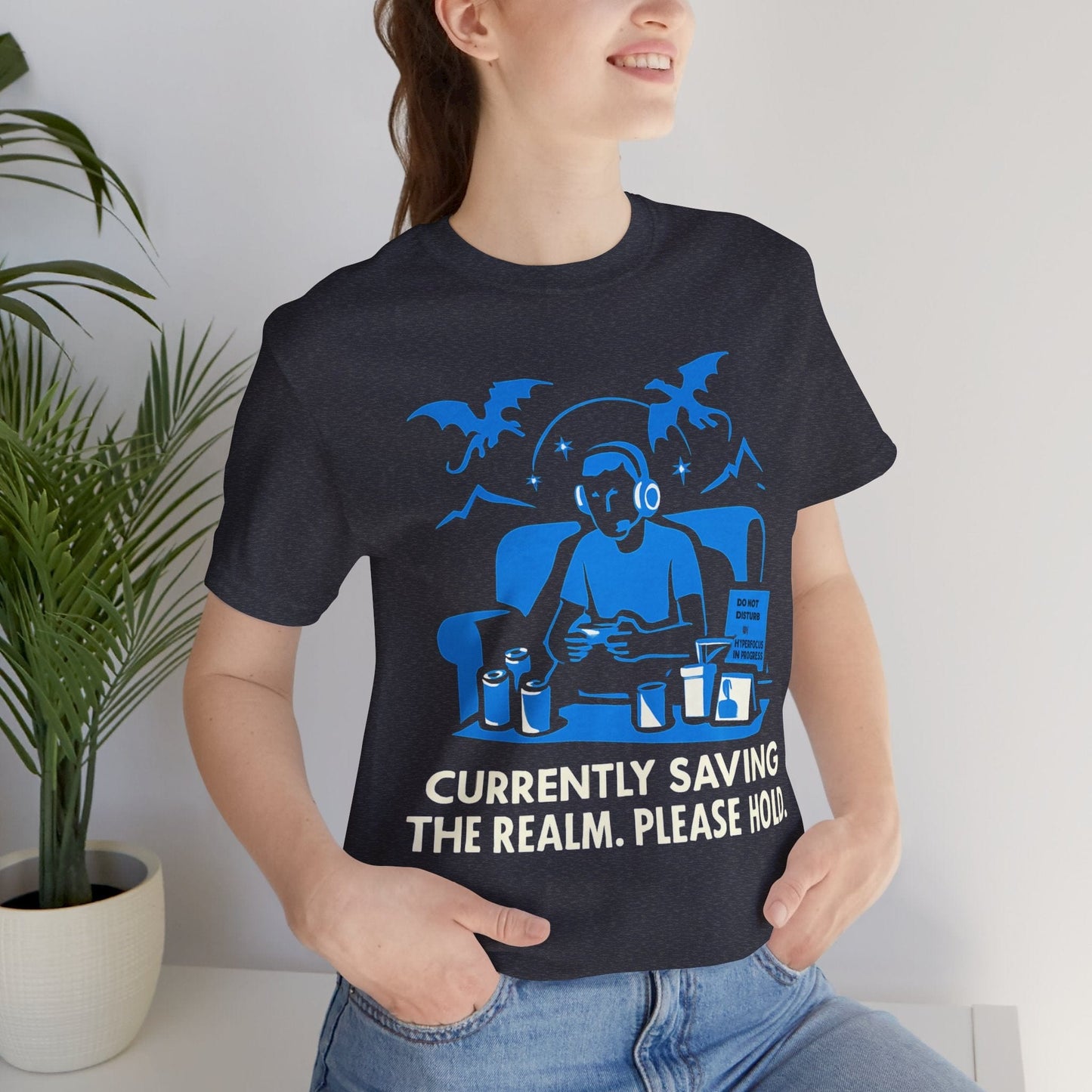 Currently Saving the Realm. Please Hold