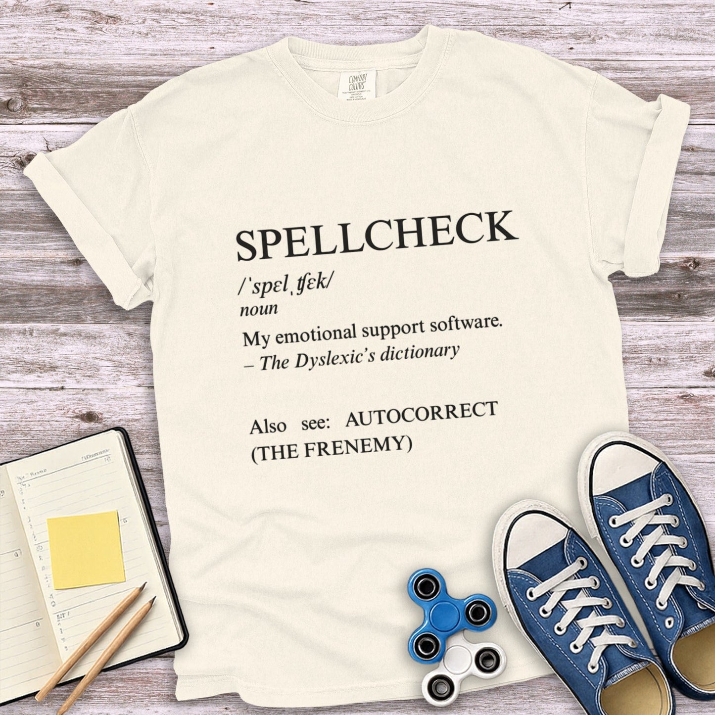 Spellcheck Emotional Support Software Shirt product