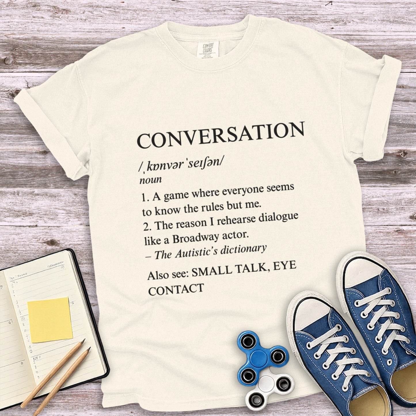 Conversation Definition Print T-shirt product type