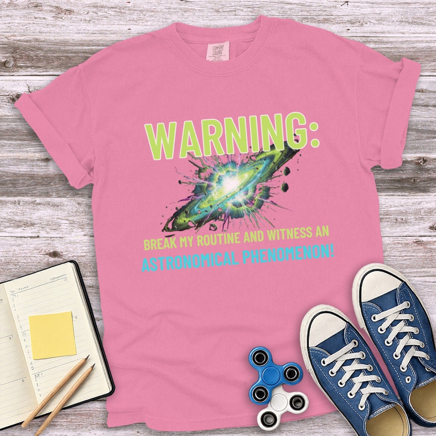 Warning Astronomical Phenomenon Graphic T-Shirt product