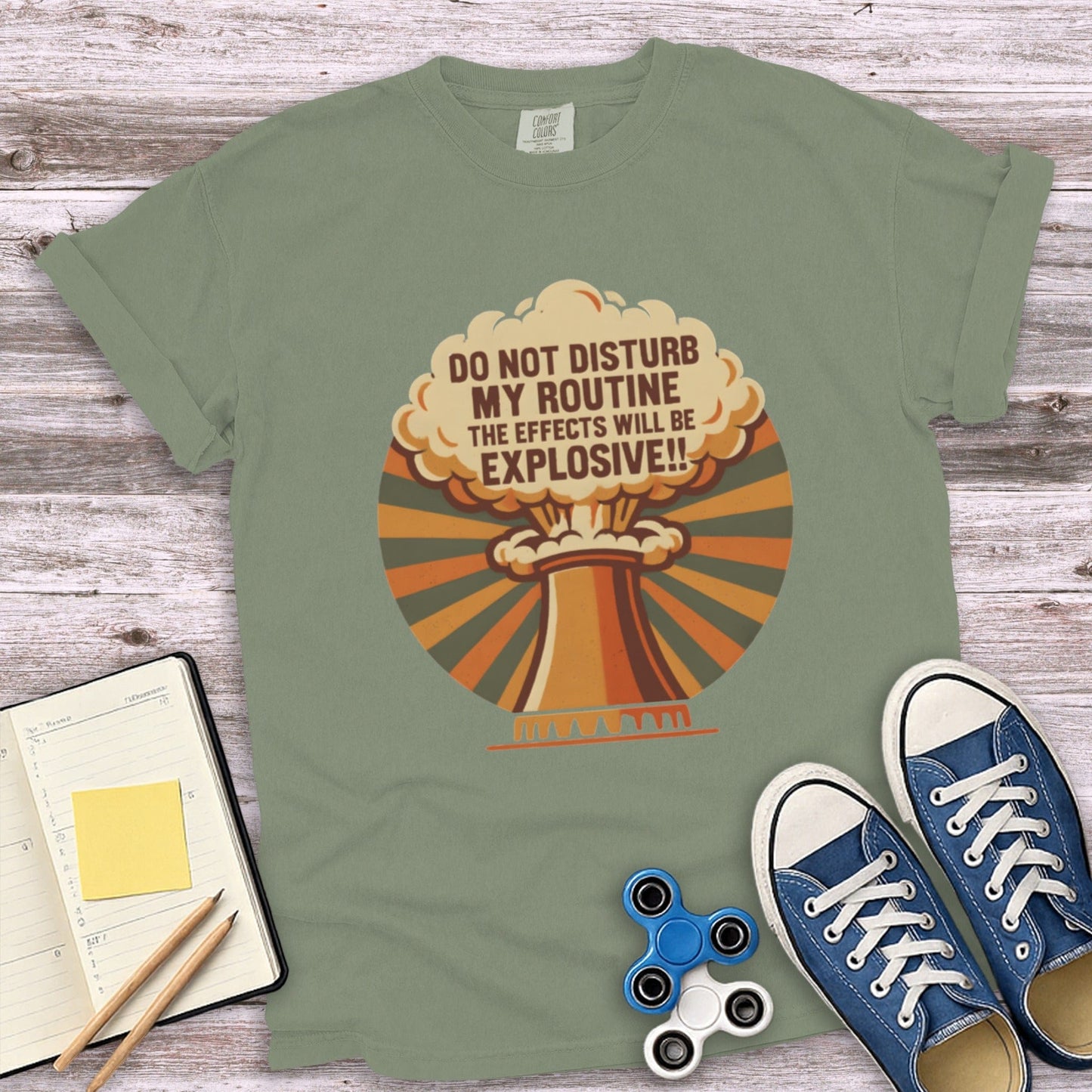 Do Not Disturb My Routine T-shirt product