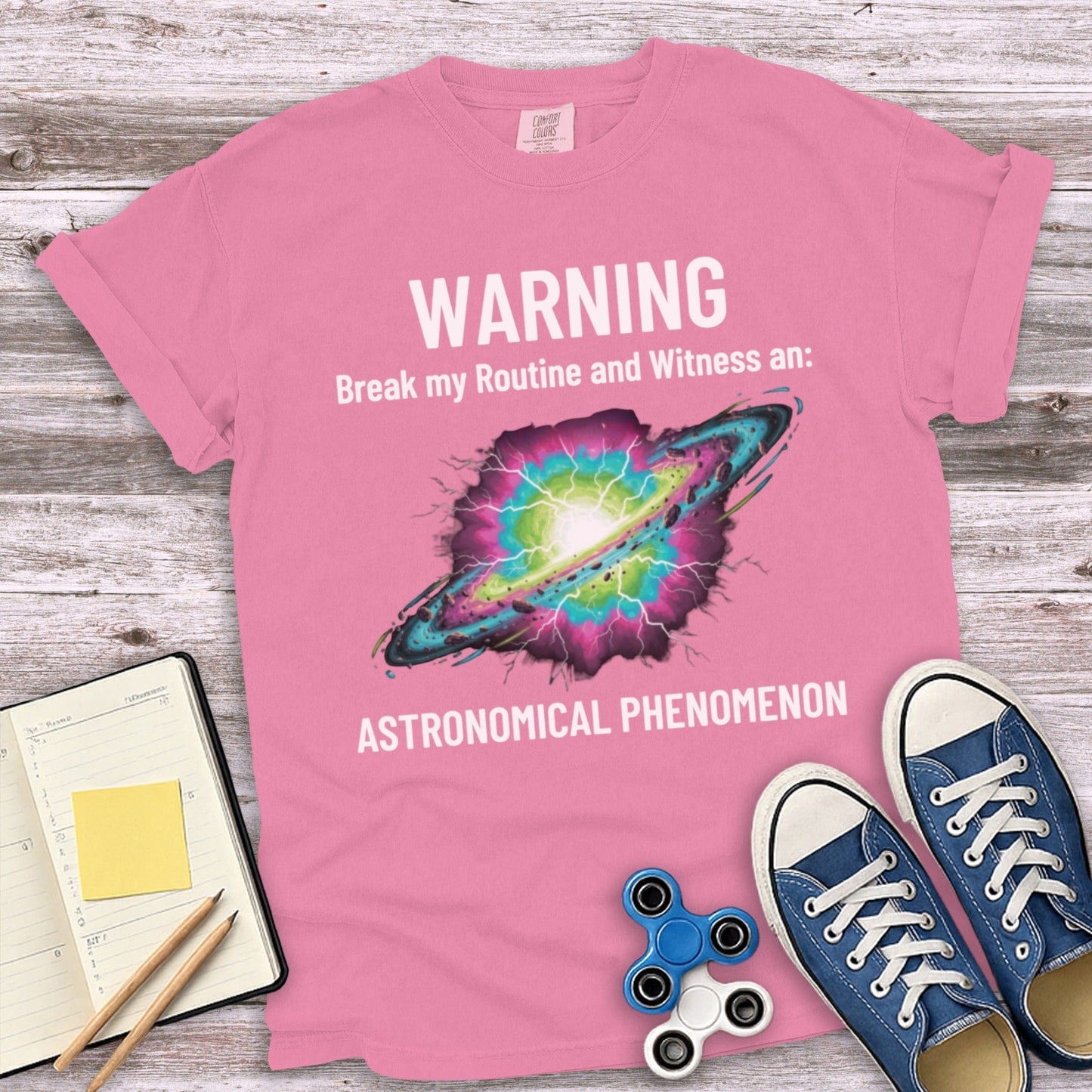 Warning Break Routine Astronomical Phenomenon product type