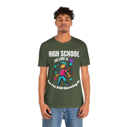 HIGH SCHOOL The Lore Is MID But I'm Still Showing Up -