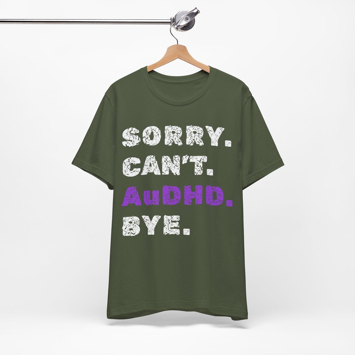 Sorry. Can't. AuDHD. Bye.