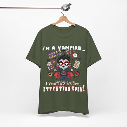I'm A Vampire... I Vant To Suck Your Attention Span!