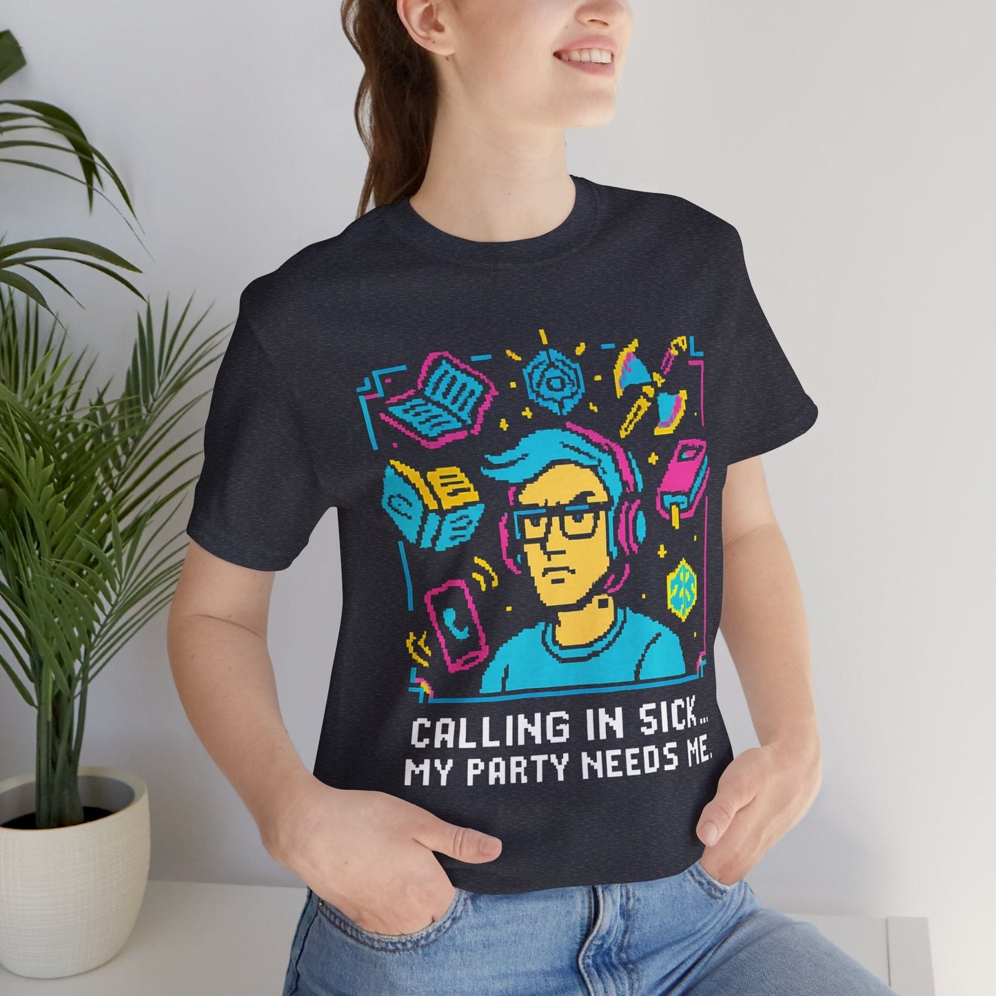 8 Bit - Calling In Sick... My Party Needs Me!