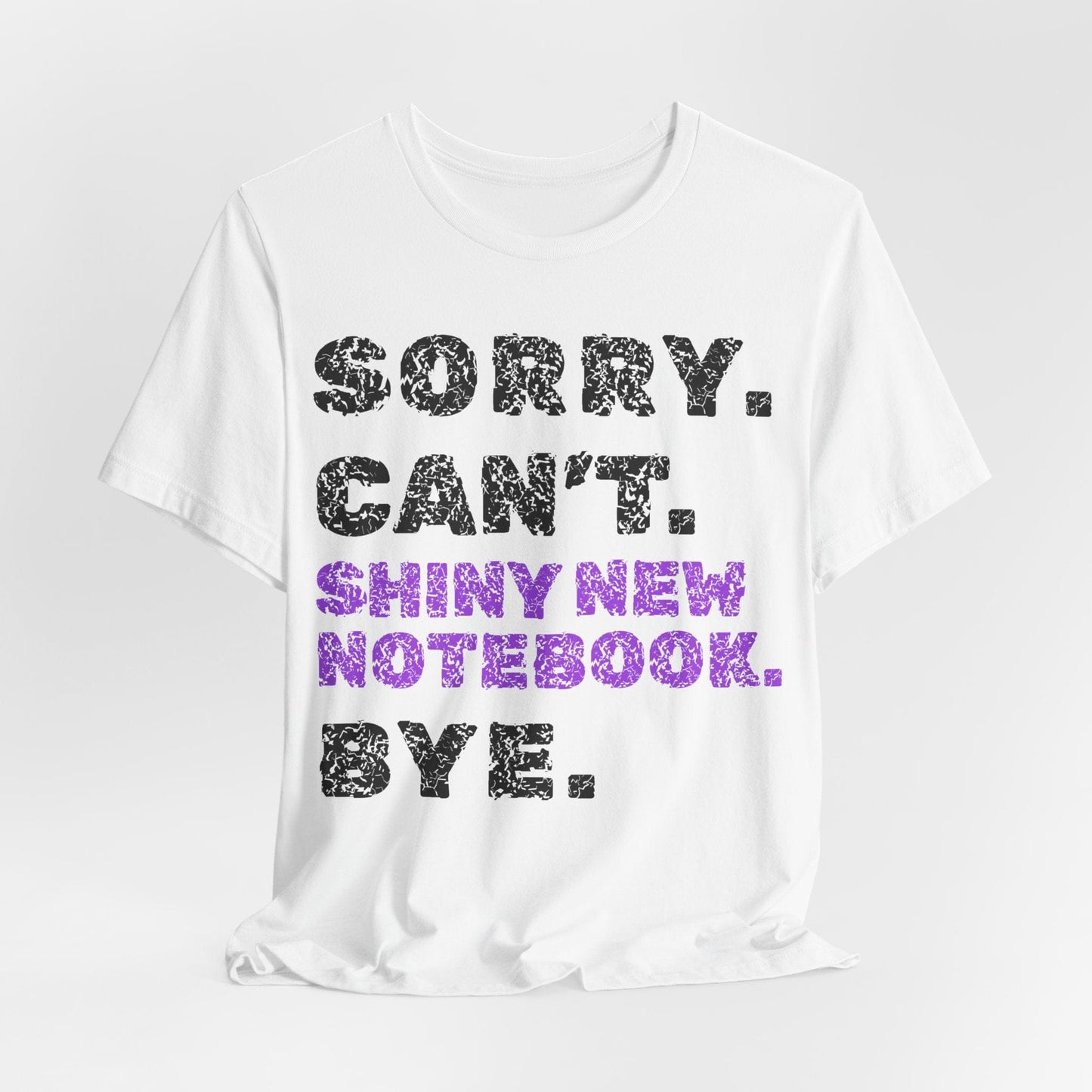 Sorry. Can't. Shiny New Notebook. Bye.