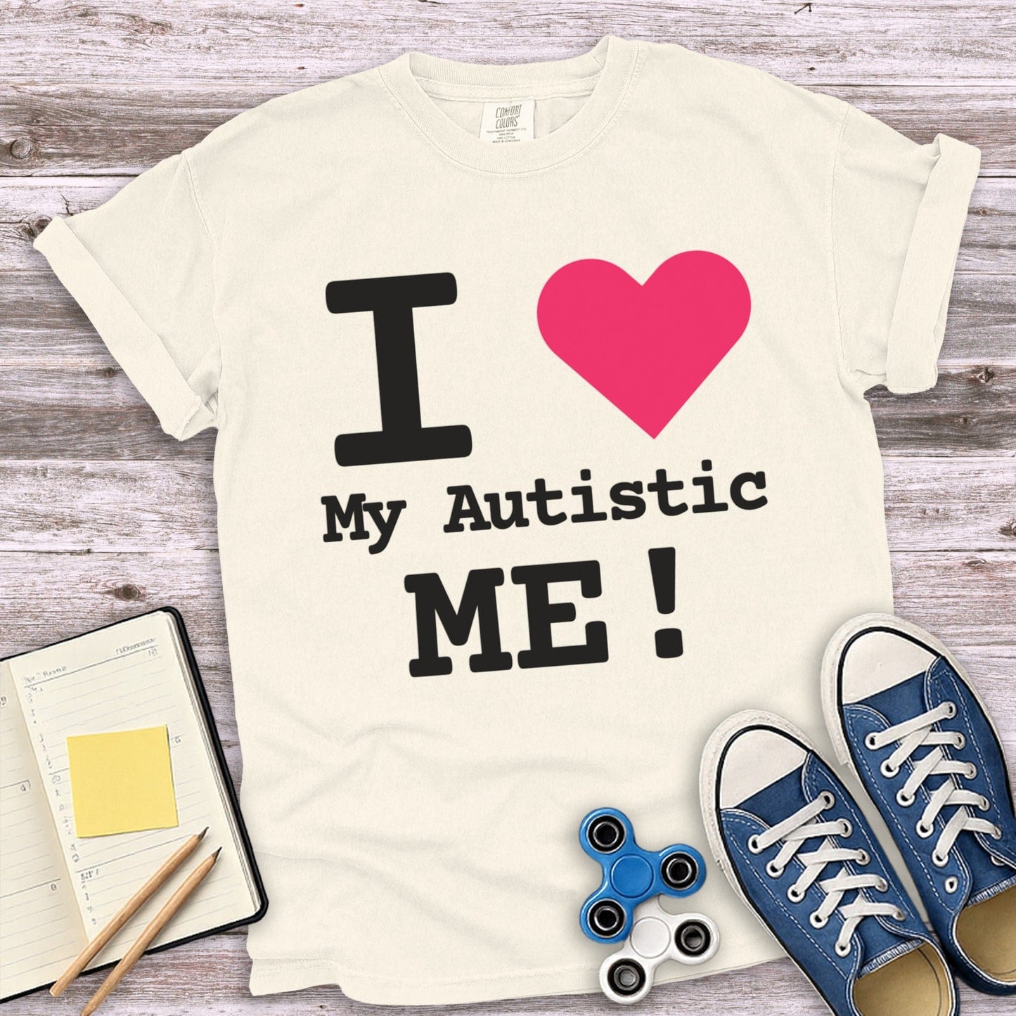 I Love My Autistic Me Graphic T-Shirt product