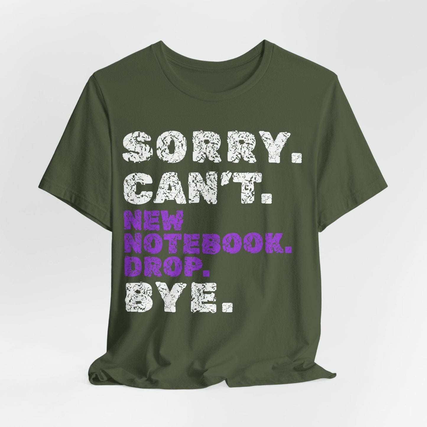 Sorry. Can't. New Notebook Drop. Bye.