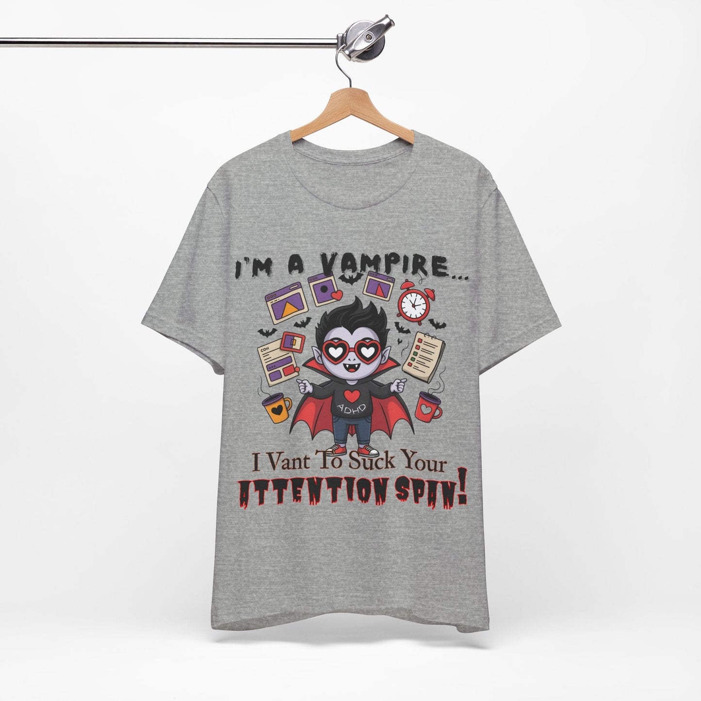 I'm A Vampire... I Vant To Suck Your Attention Span!