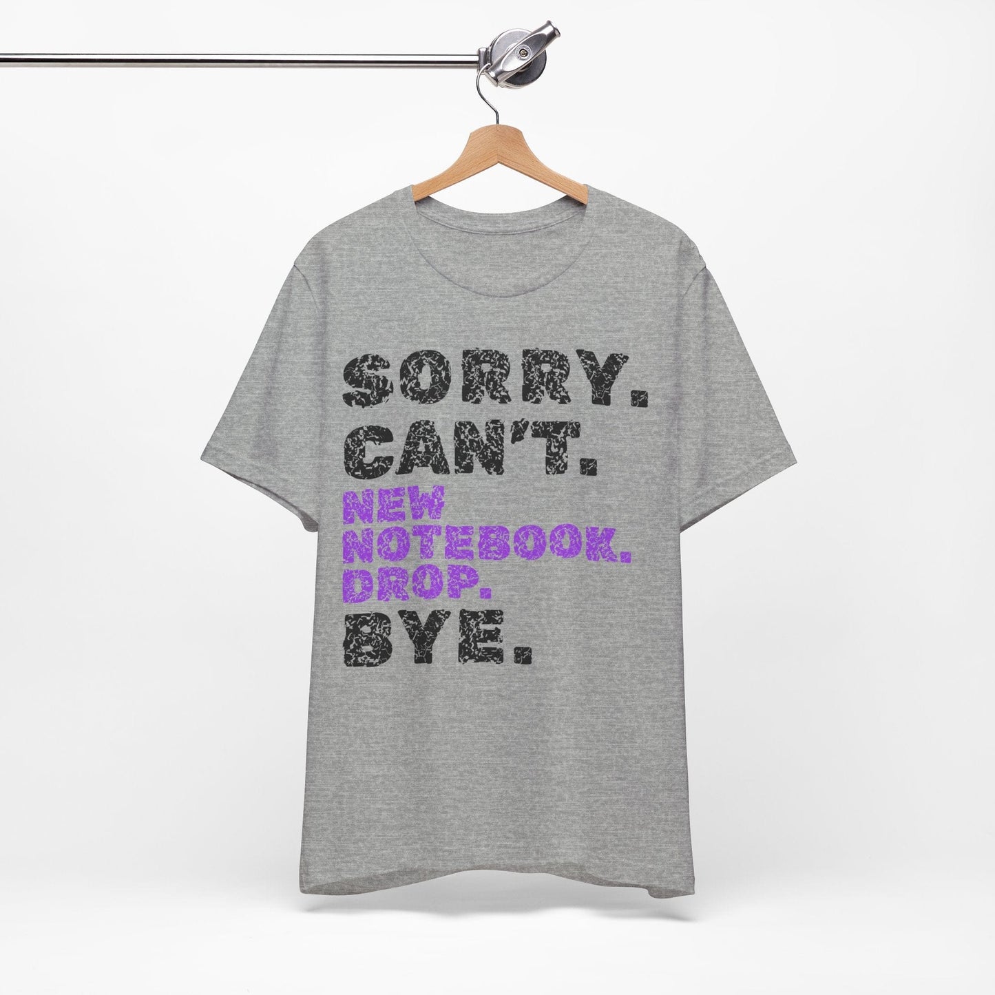 Sorry. Can't. New Notebook Drop. Bye.