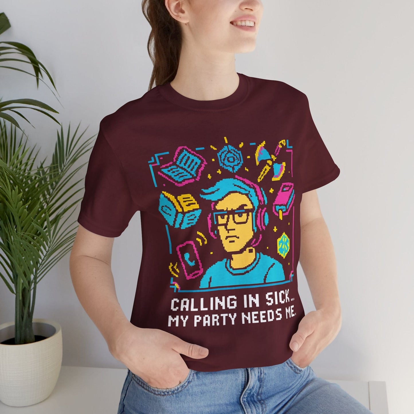 8 Bit - Calling In Sick... My Party Needs Me!
