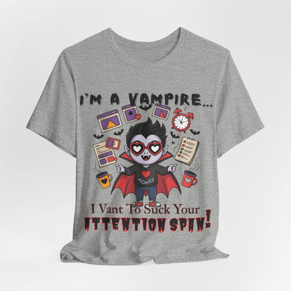 I'm A Vampire... I Vant To Suck Your Attention Span!