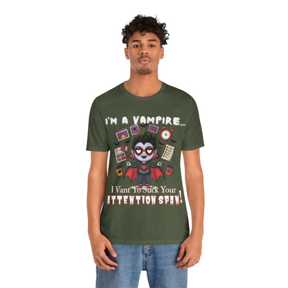 I'm A Vampire... I Vant To Suck Your Attention Span!