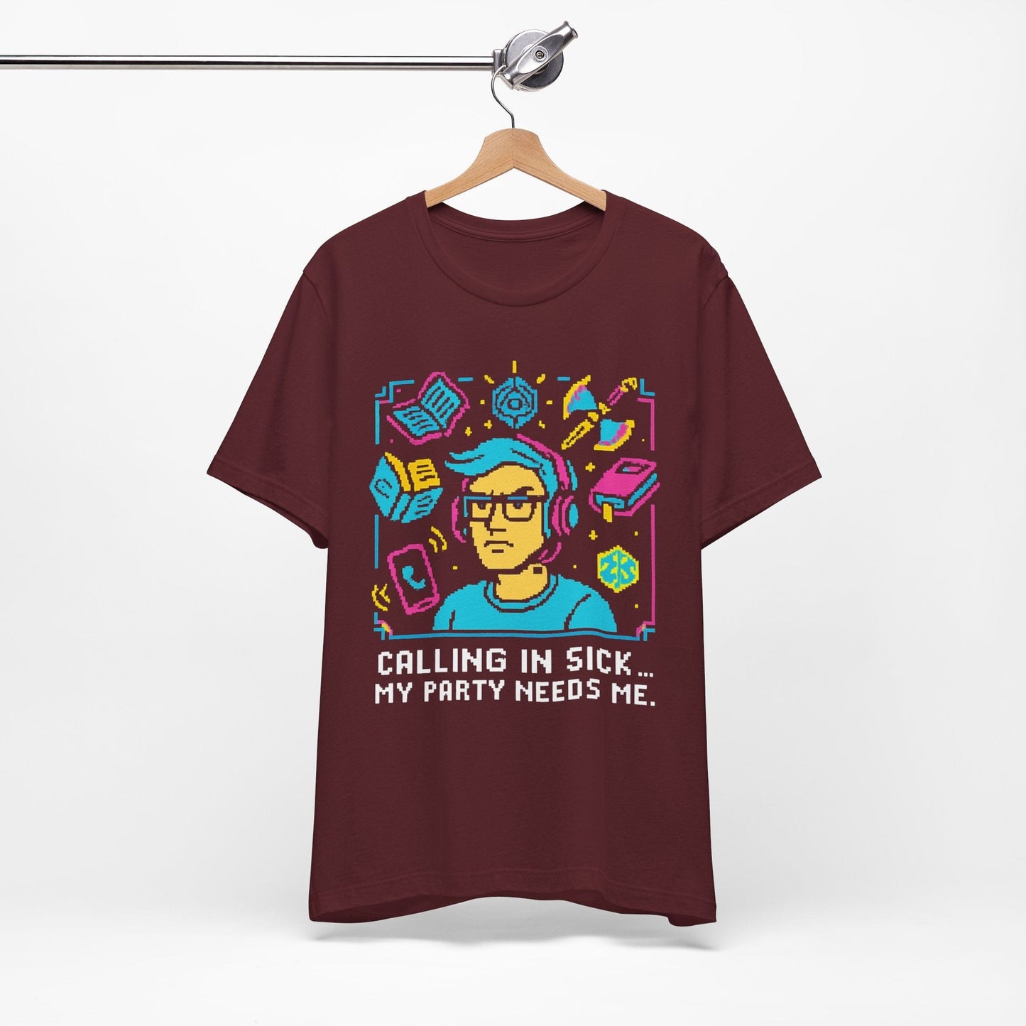 8 Bit - Calling In Sick... My Party Needs Me!