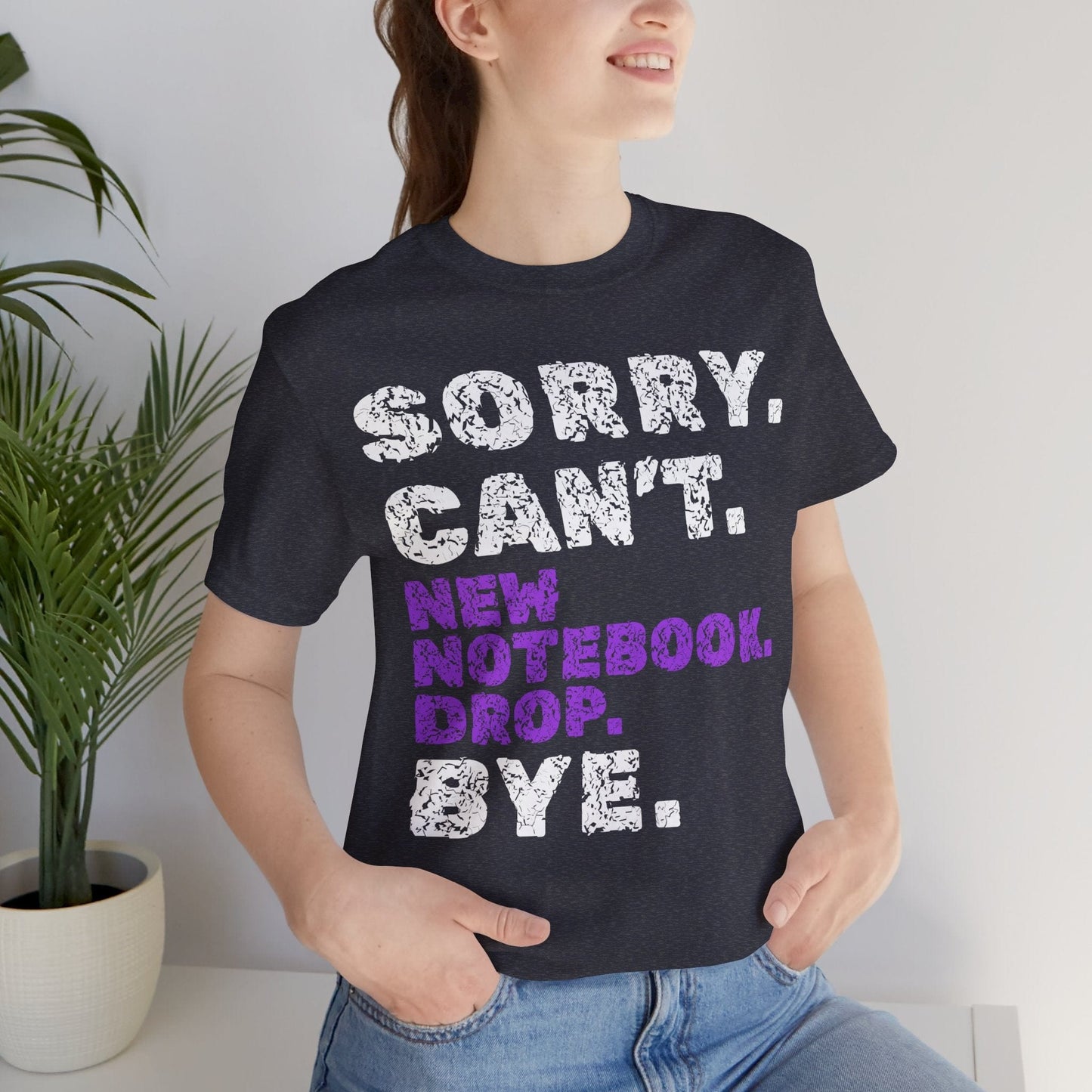 Sorry. Can't. New Notebook Drop. Bye.