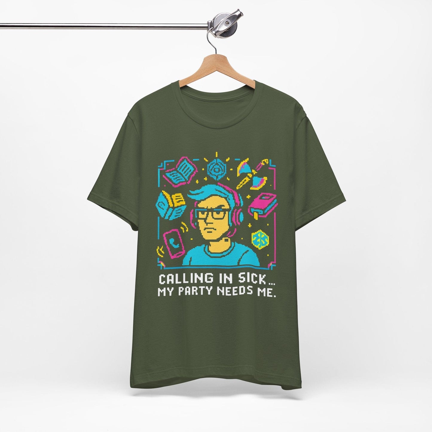 8 Bit - Calling In Sick... My Party Needs Me!