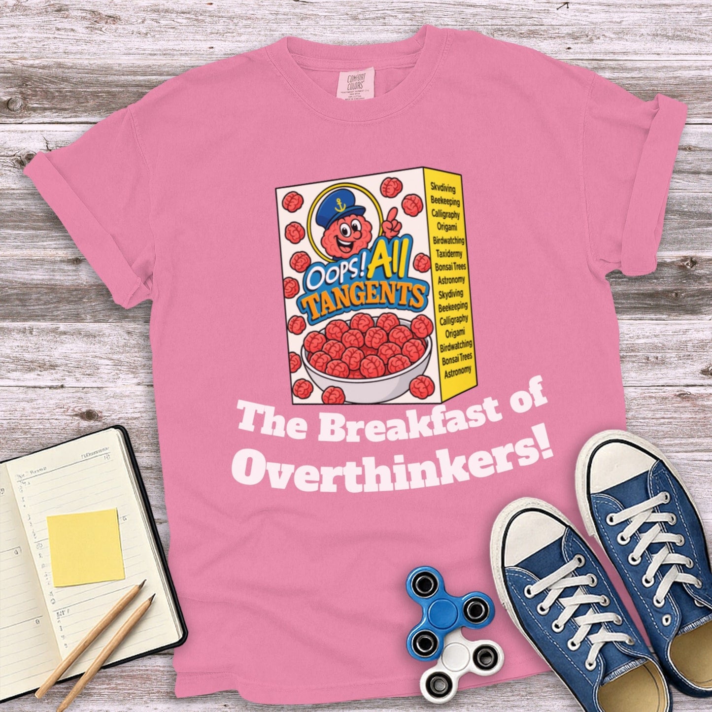 The Breakfast of Overthinkers Tangents Shirt product type