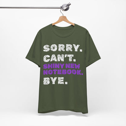Sorry. Can't. Special Interest. Bye.