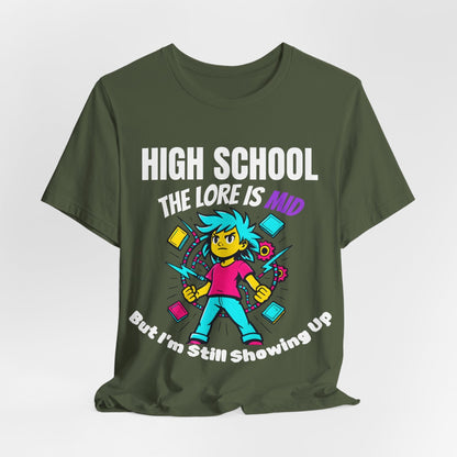 HIGH SCHOOL The Lore Is MID But I'm Still Showing Up -