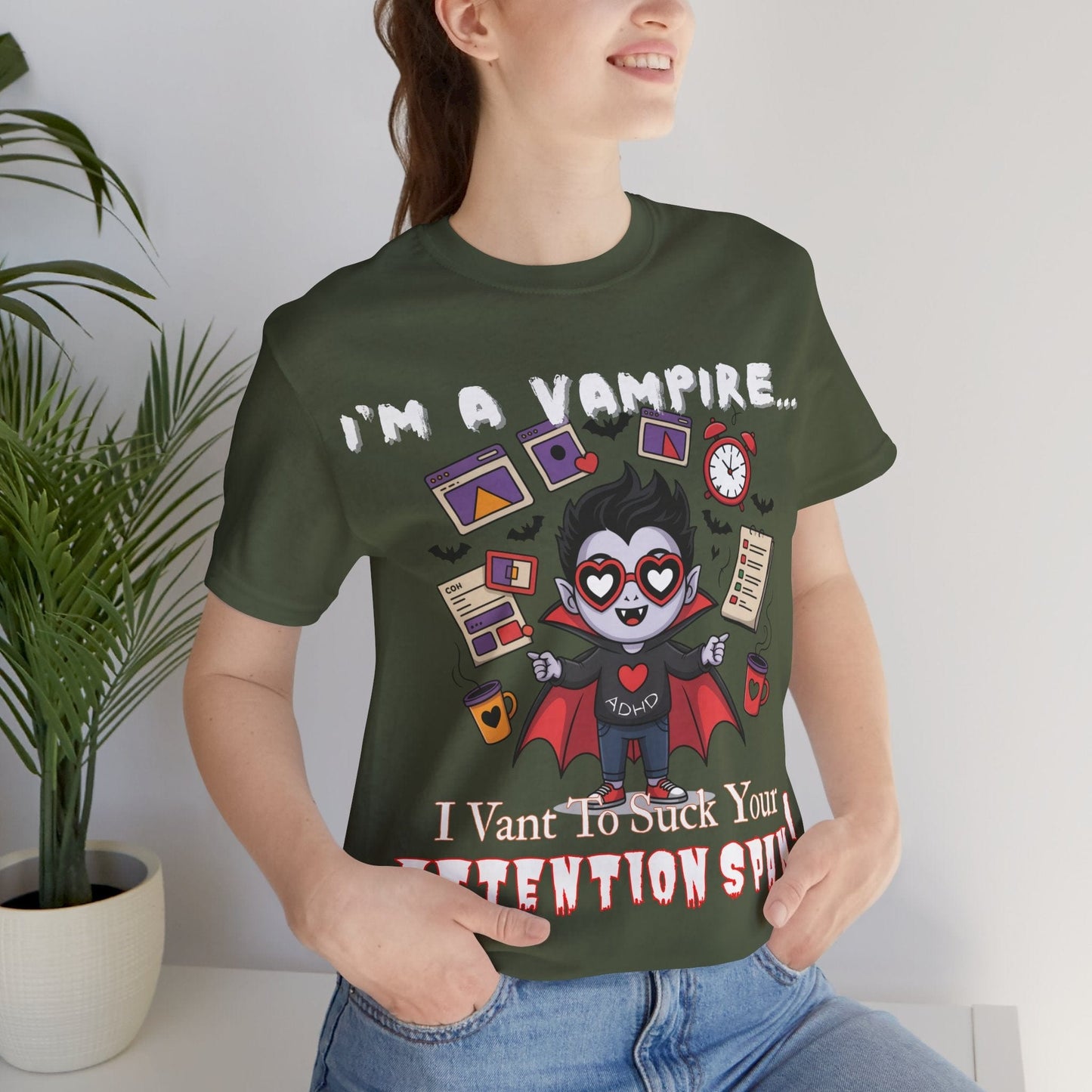 I'm A Vampire... I Vant To Suck Your Attention Span!