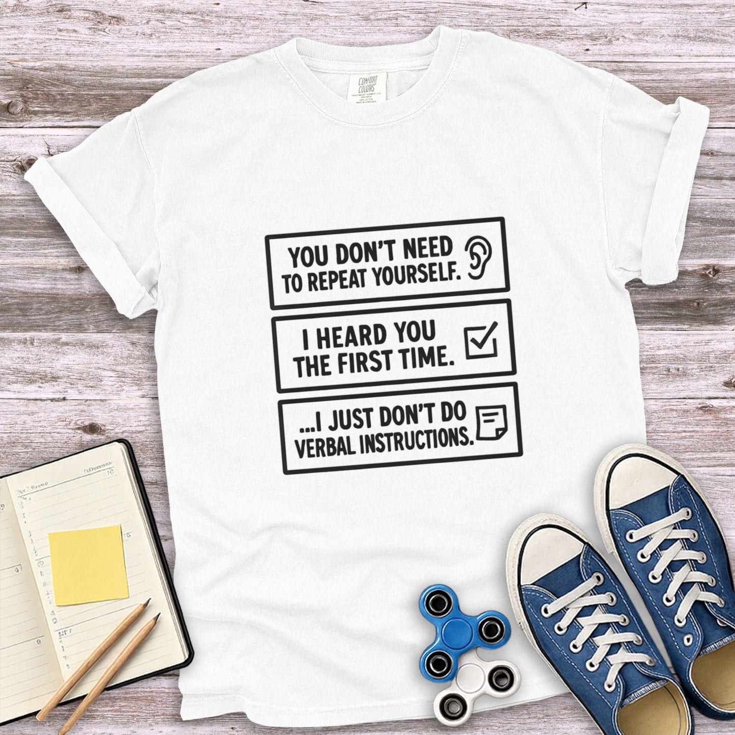 Funny Quote Design Graphic Tee Shirt product