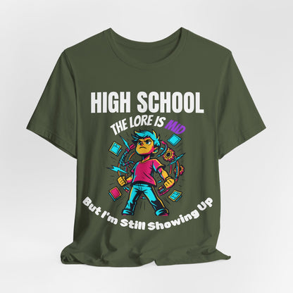 HIGH SCHOOL The Lore Is MID But I'm Still Showing Up -