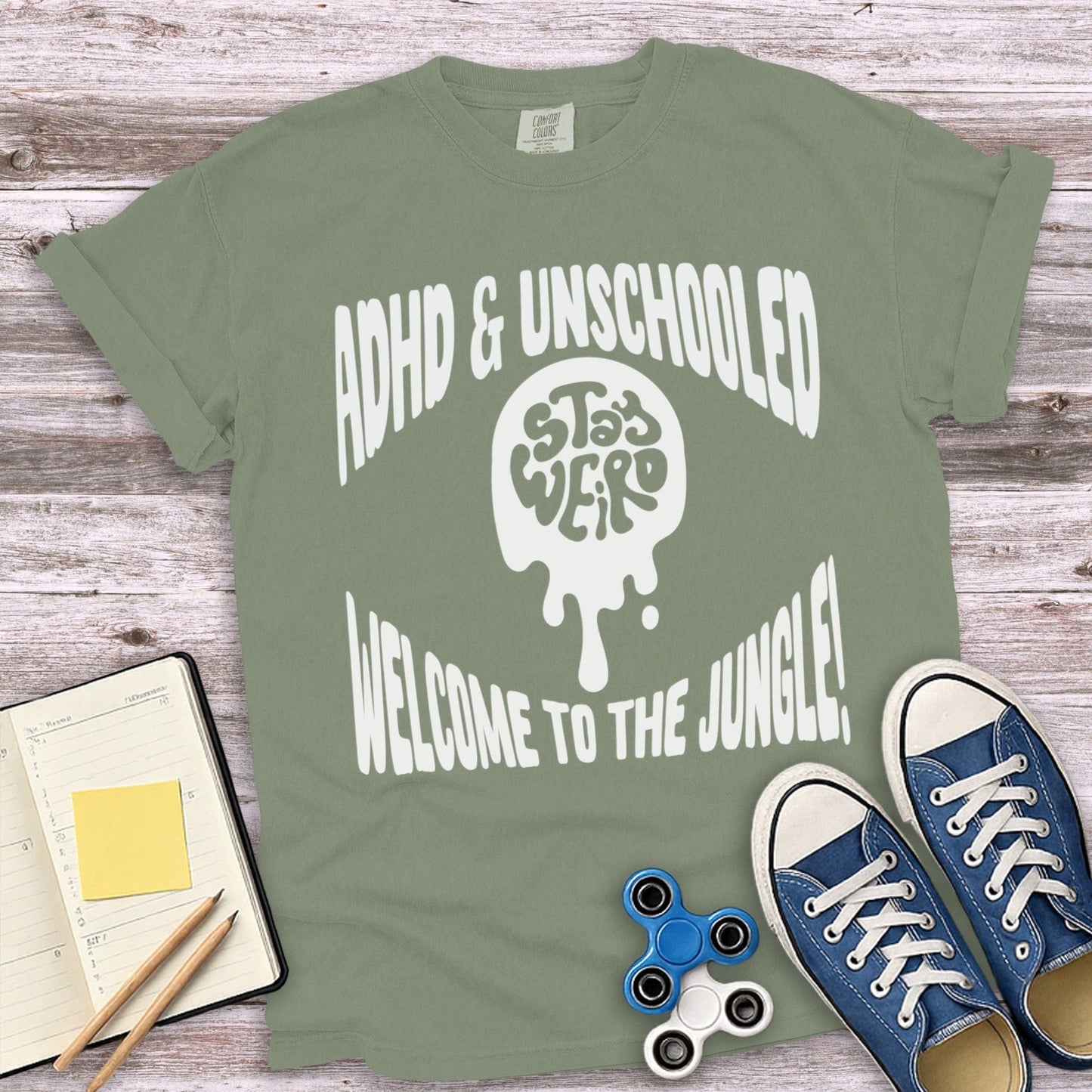 ADHD & Unschooled Welcome to the Jungle product type
