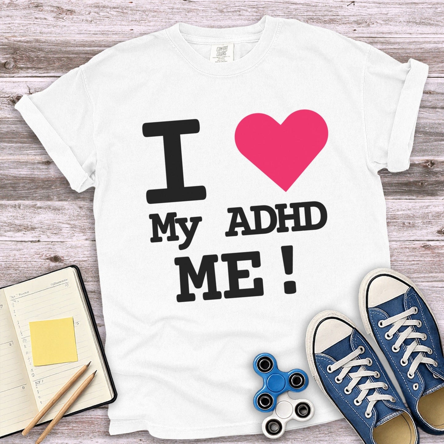I Heart My ADHD ME Statement T-Shirt product