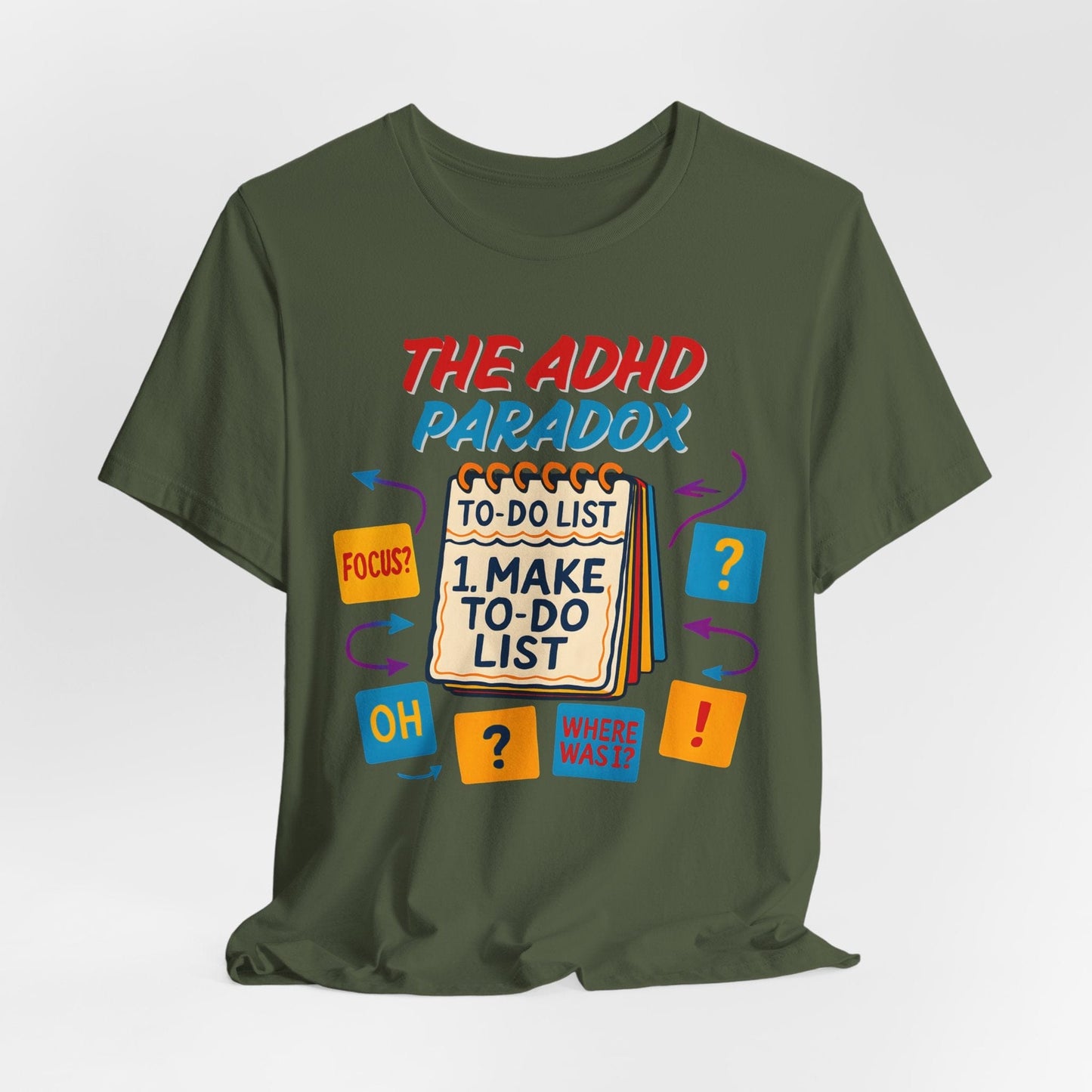 The ADHD Paradox – Make a To-Do List | ADHD Tee