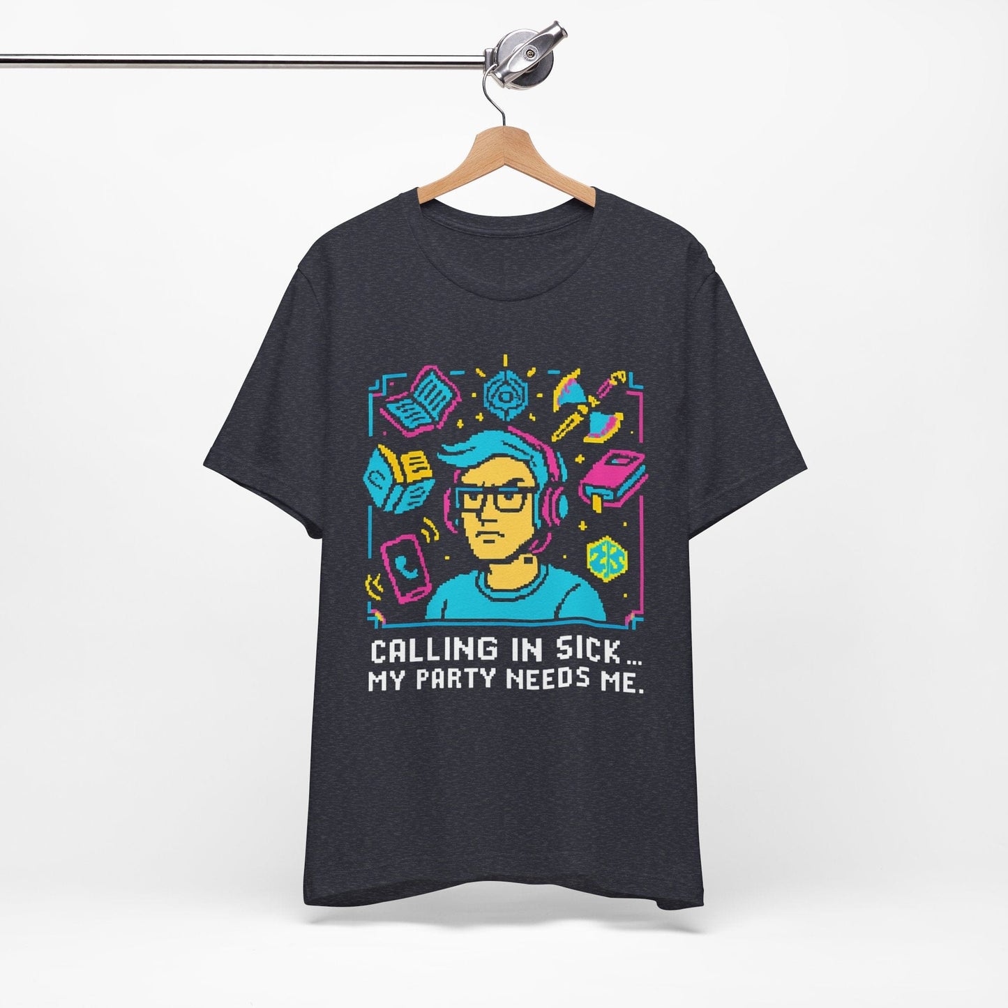 8 Bit - Calling In Sick... My Party Needs Me!