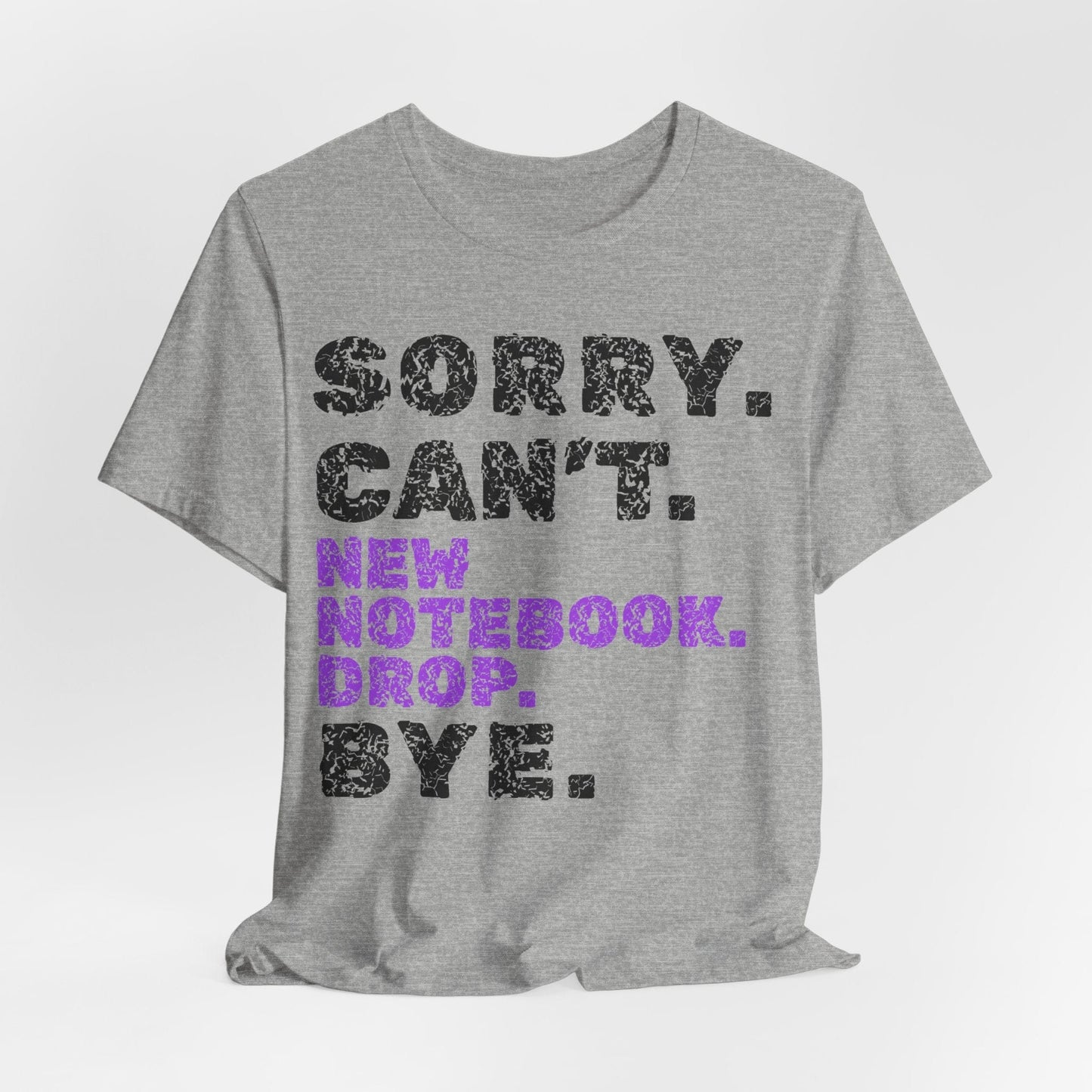 Sorry. Can't. New Notebook Drop. Bye.