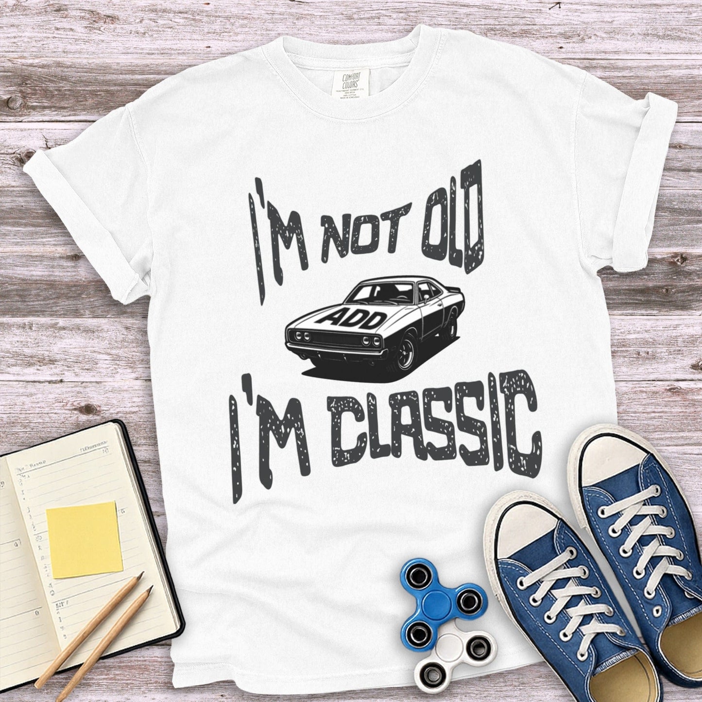 I'm Not Old I'm Classic Car Graphic T-Shirt Product