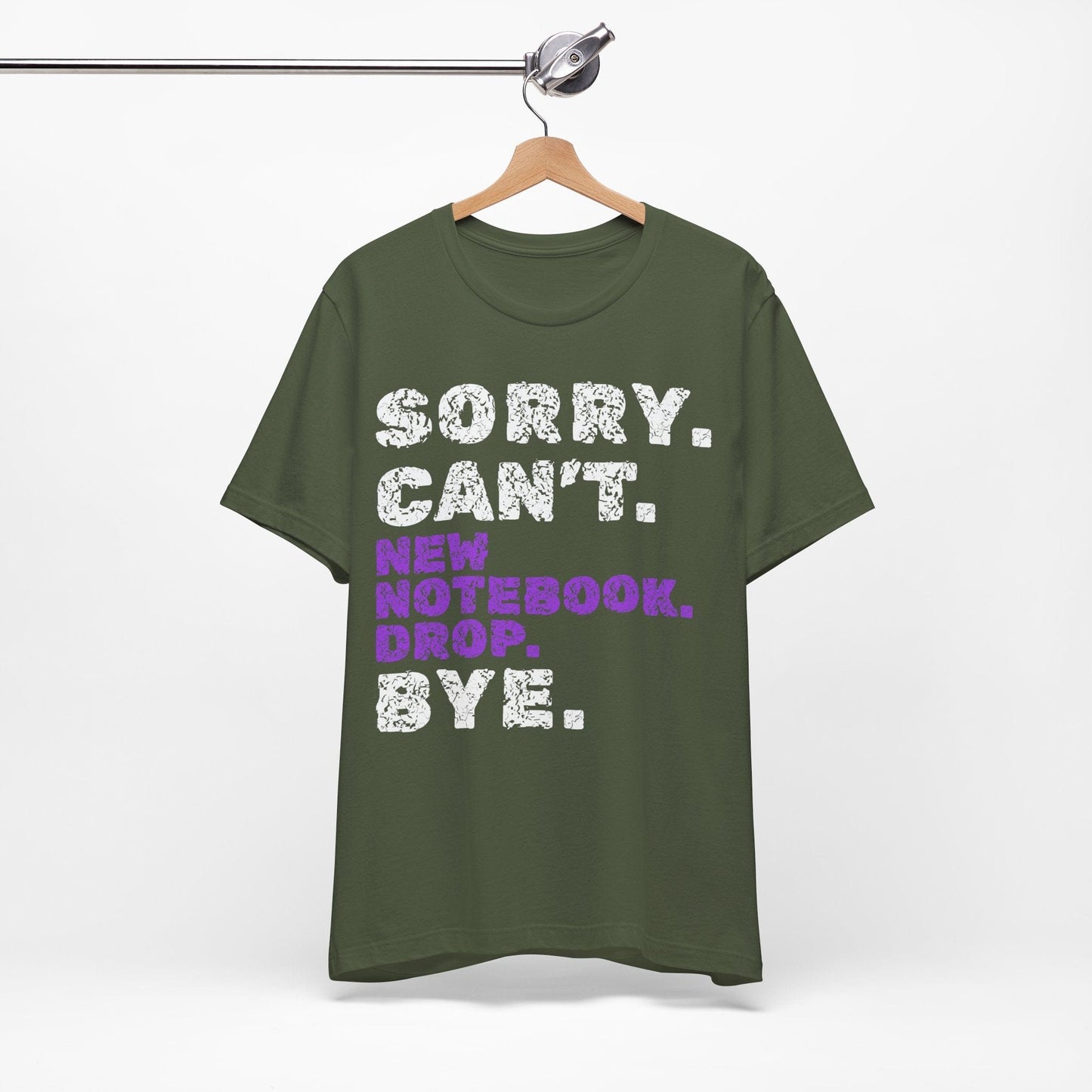 Sorry. Can't. New Notebook Drop. Bye.