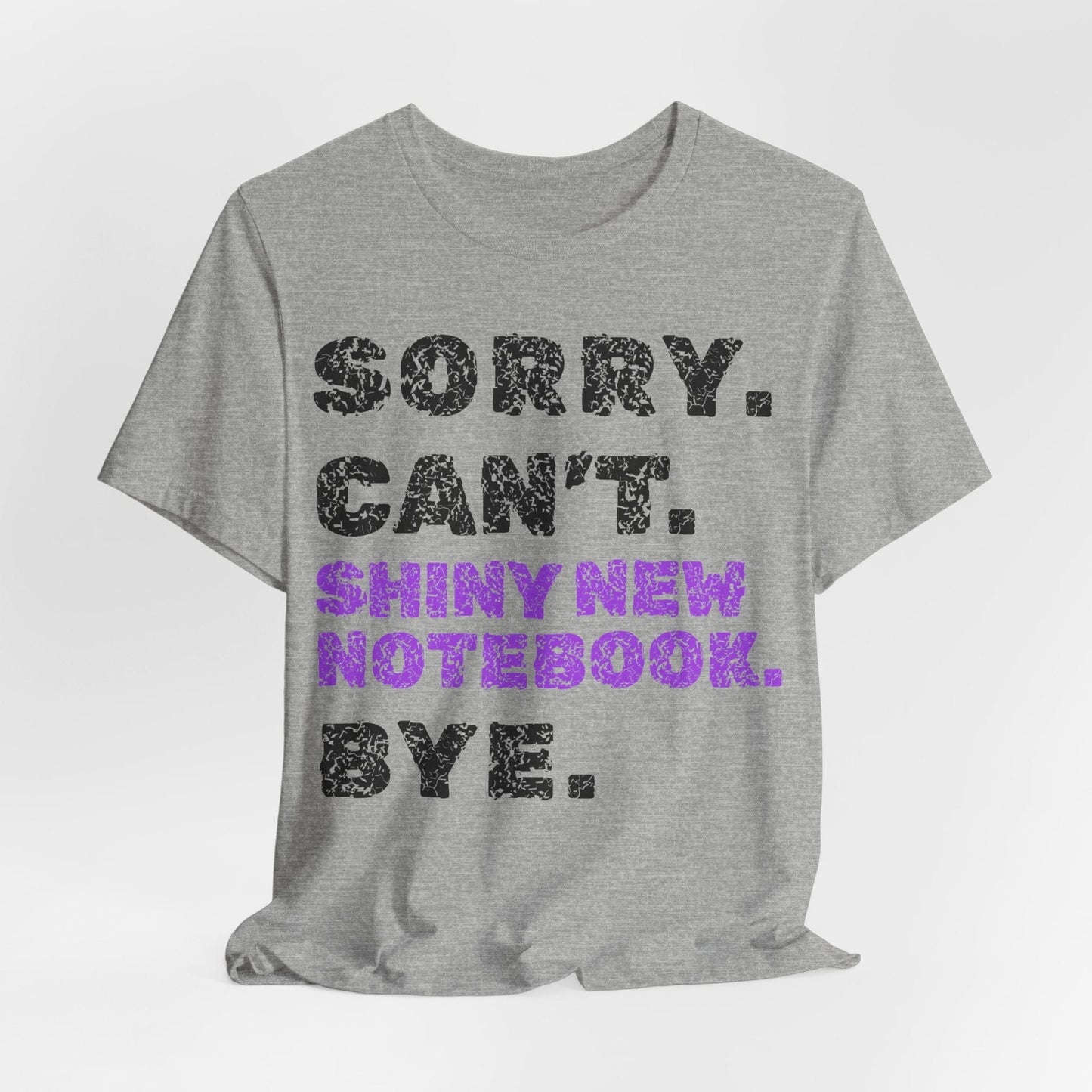 Sorry. Can't. Shiny New Notebook. Bye.