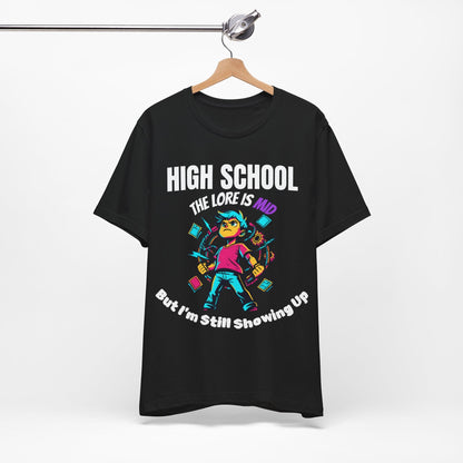 HIGH SCHOOL The Lore Is MID But I'm Still Showing Up -