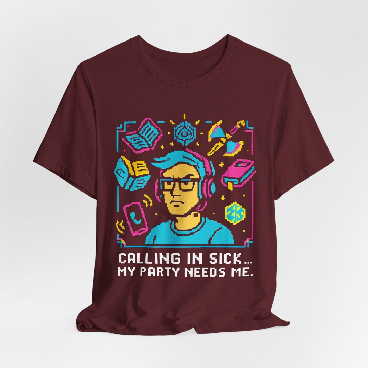 8 Bit - Calling In Sick... My Party Needs Me!