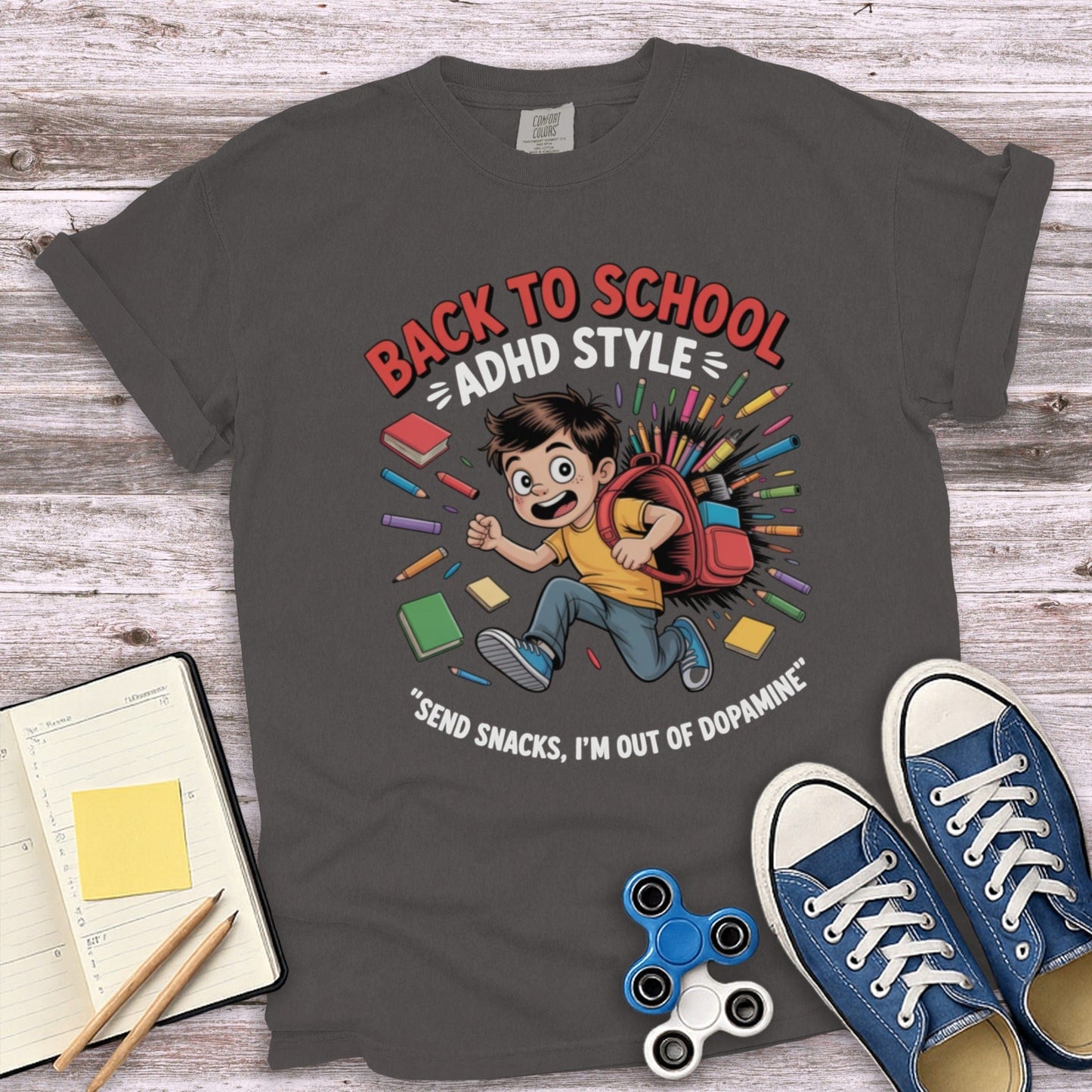Back to School ADHD Style T-Shirt product type
